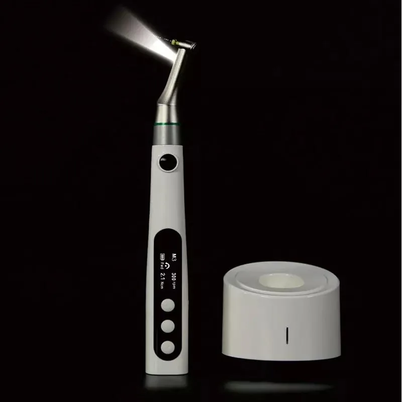 1 шт. стоматологический беспроводной эндомотор со светодиодный и контр-углом 16:1