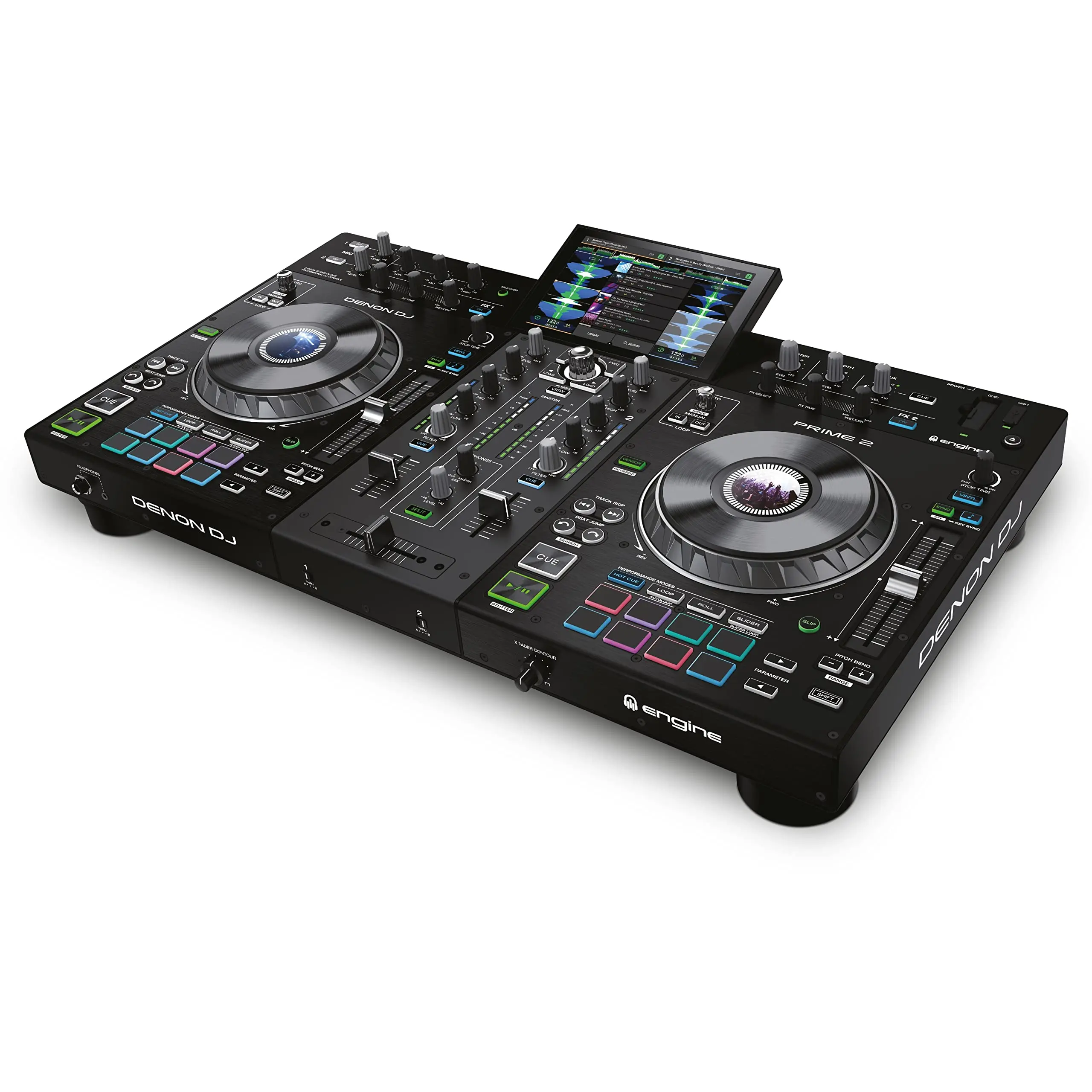 Лидер продаж подлинного DJ PRIME 4 | 4-дековая автономная интеллектуальная DJ-консоль