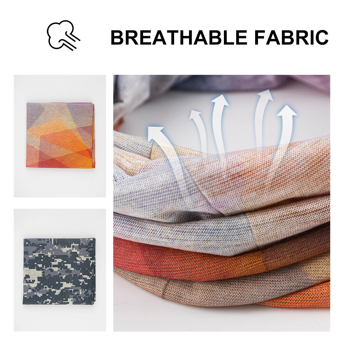 Велосипедная маска для лица впитывающая пот дышащая рыболовная тренировочная