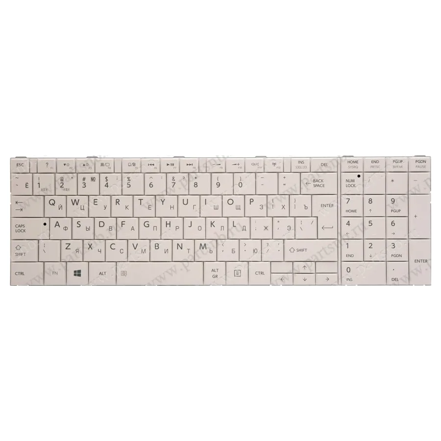 Клавиатура для ноутбука Toshiba Satellite L850-D7W |