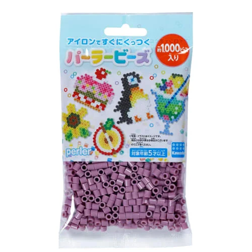 Бусины Perler одноцветные twilight plum