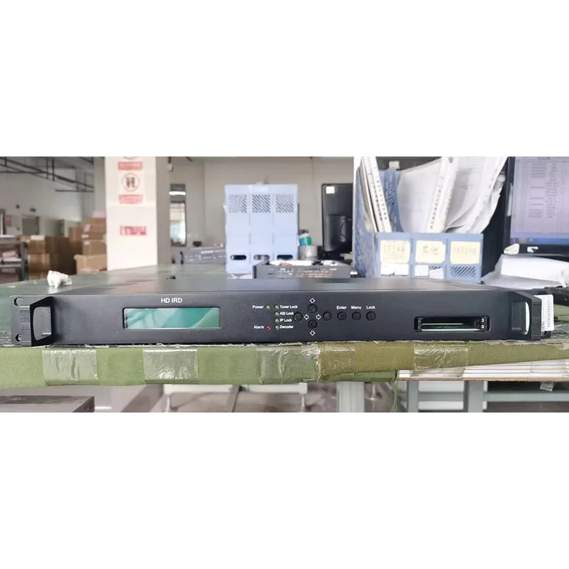 Dibview Newest OTV-75C DVB-C ISDB-T ATSC-T DVB-T/T2 DVB-S/S2 DVB-S2X to HEVC H.265 HD IRD декодер с двумя камерами/CIs |