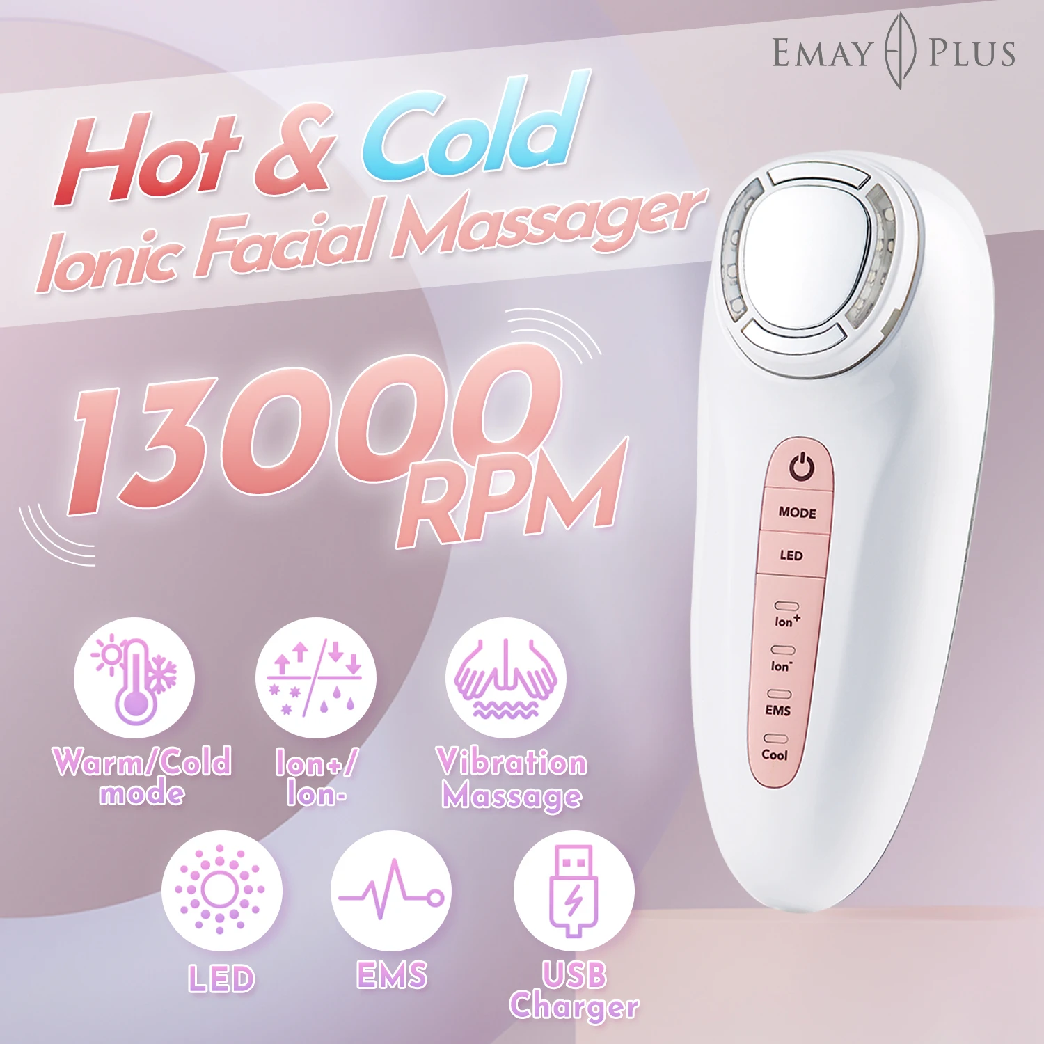 

Emay Plus Hot and Cold Ionic Facial Massager