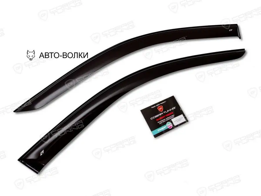 COBRA TUNING S30798 Дефлектора на окна Ssang Yong Musso 1998-2005 деф.окон Cobra Tuning