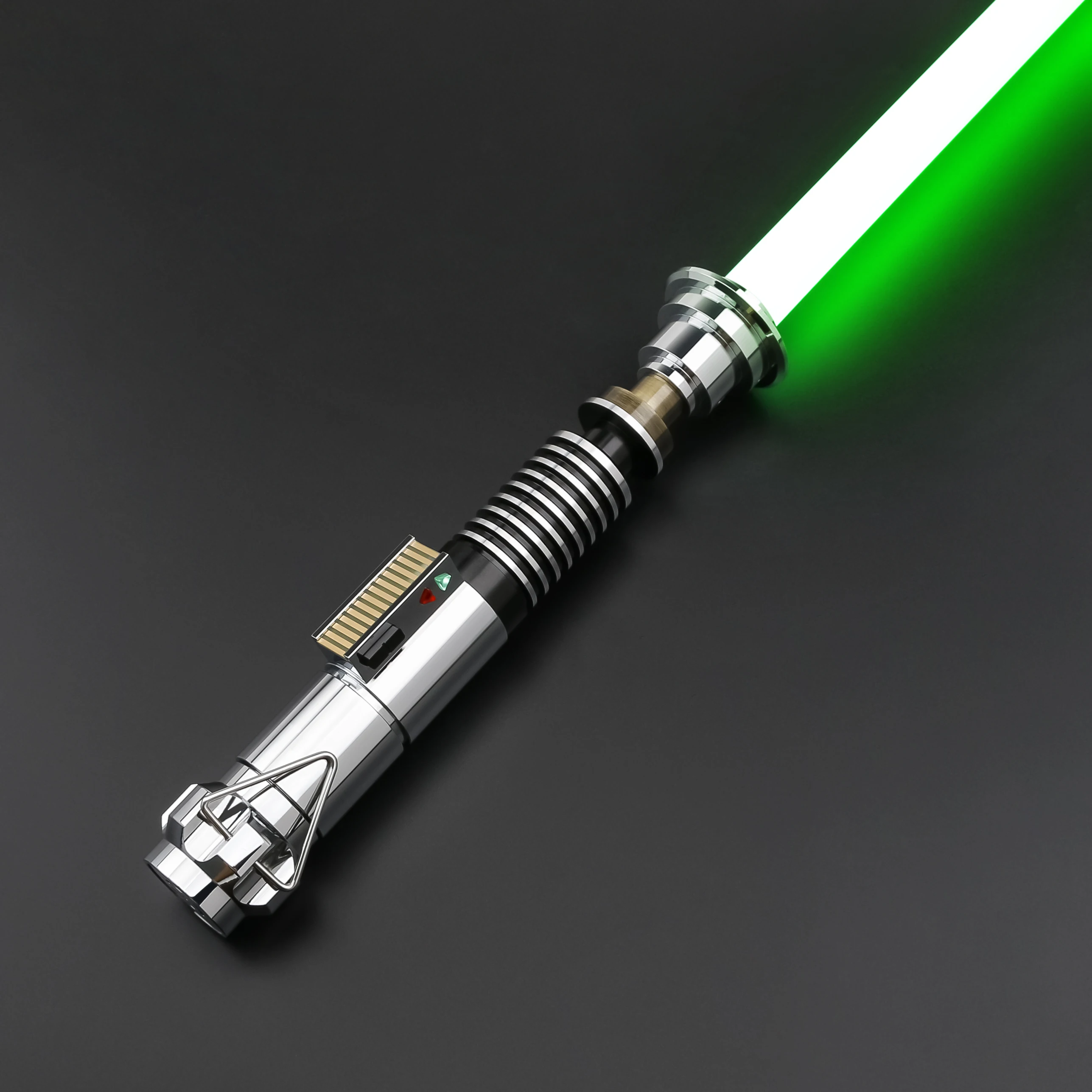 Фото TXQ LUKE Skywalker Рождественские лазеры Боевой световой меч Гладкие качели 12 цветов Бластер Металлические игрушки Косплей Подарок Juguetes Lightstick №3