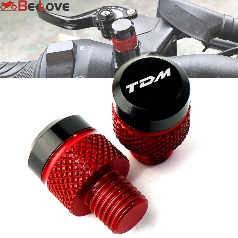 

For YAMAHA TDM850 TDM900 TDM 850 900 All Years Motorcycle Accessories CNC Mirror Hole Plugs Screws Bolts Cover
