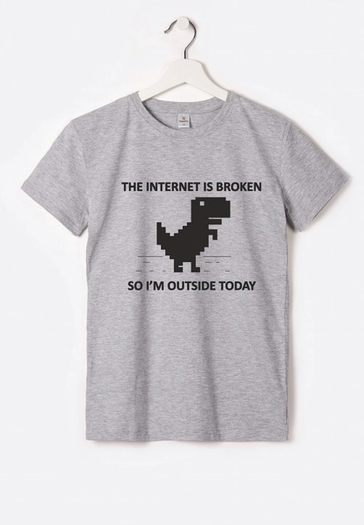 Футболка серая  детская 100 % хлопок