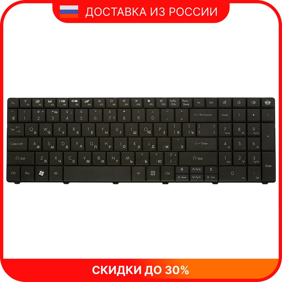 Клавиатура для ноутбука Packard Bell Q5WTC Z5WT1 v5wt2 Gateway NE MP-09B23SU-4422