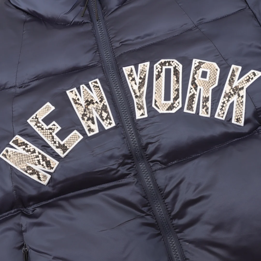 Пуховик KITH &amp MLB ткань высокого качества Мягкий и удобный Зимняя согреться