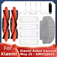 for xiaomi robot vacuum mop 2s cleaner xmstjqr2s replacement spare parts main brush side brush hepa filter mop cloths rag
