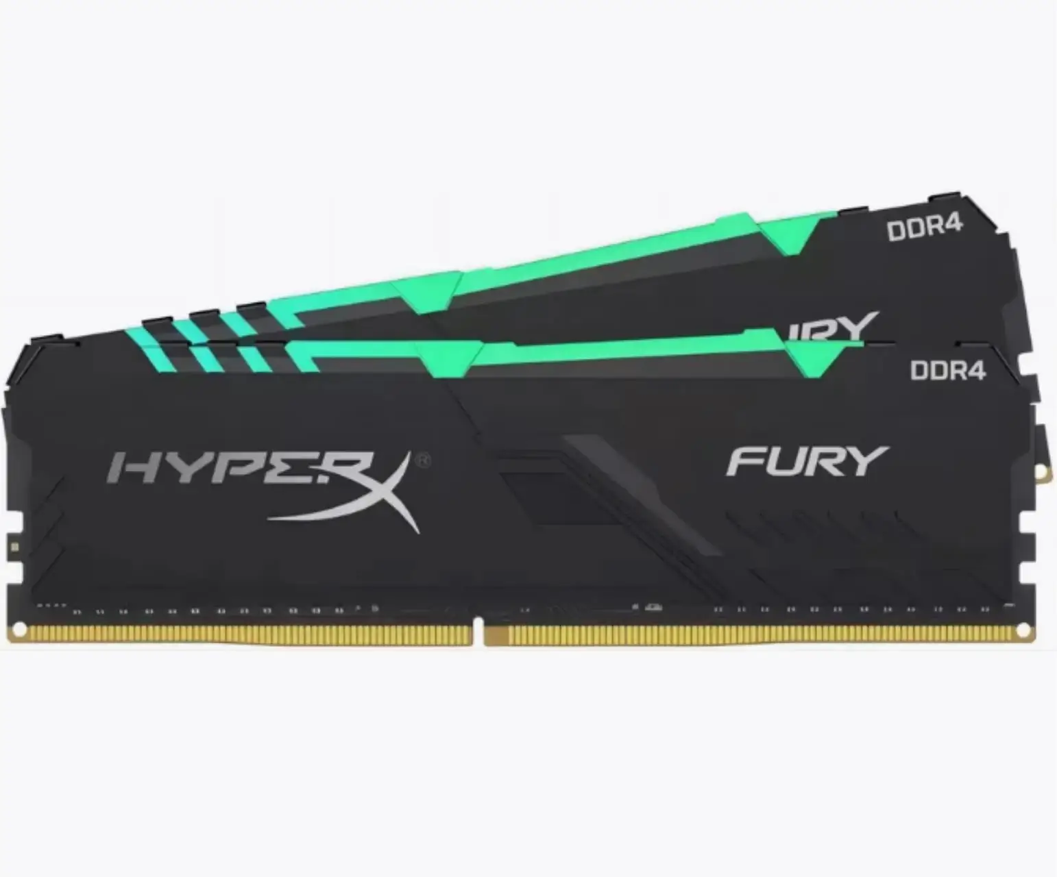 Оперативная память HyperX Fury RGB 16 ГБ (8 x 2 шт.) DDR4 2666 МГц DIMM CL16 HX426C16FB3AK2/16