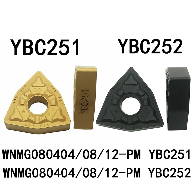 

WNMG080404 WNMG080408 WNMG080412-PM YBC252 WNMG080408 WNMG080412-PM YBC251 WNMG080408L-ZC YBC251 / YBC252 CNC Carbide Insert