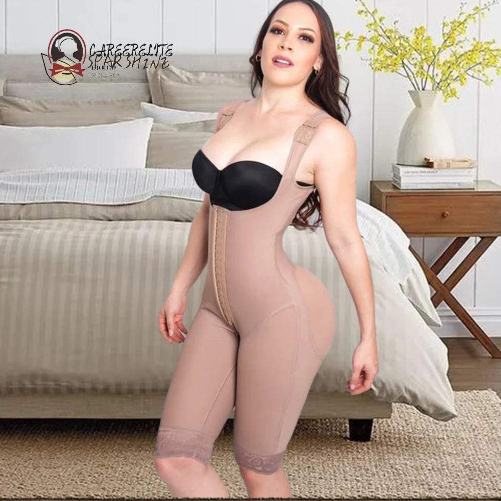 

Postpartum Recovery Compression Garment Breasted Tummy Control Shapewear Slimming Fajas Sheath Woman Flat Belly