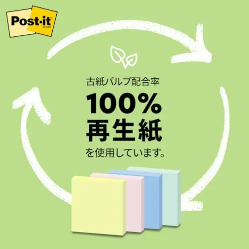 Стикеры Post-it пастельные цвета