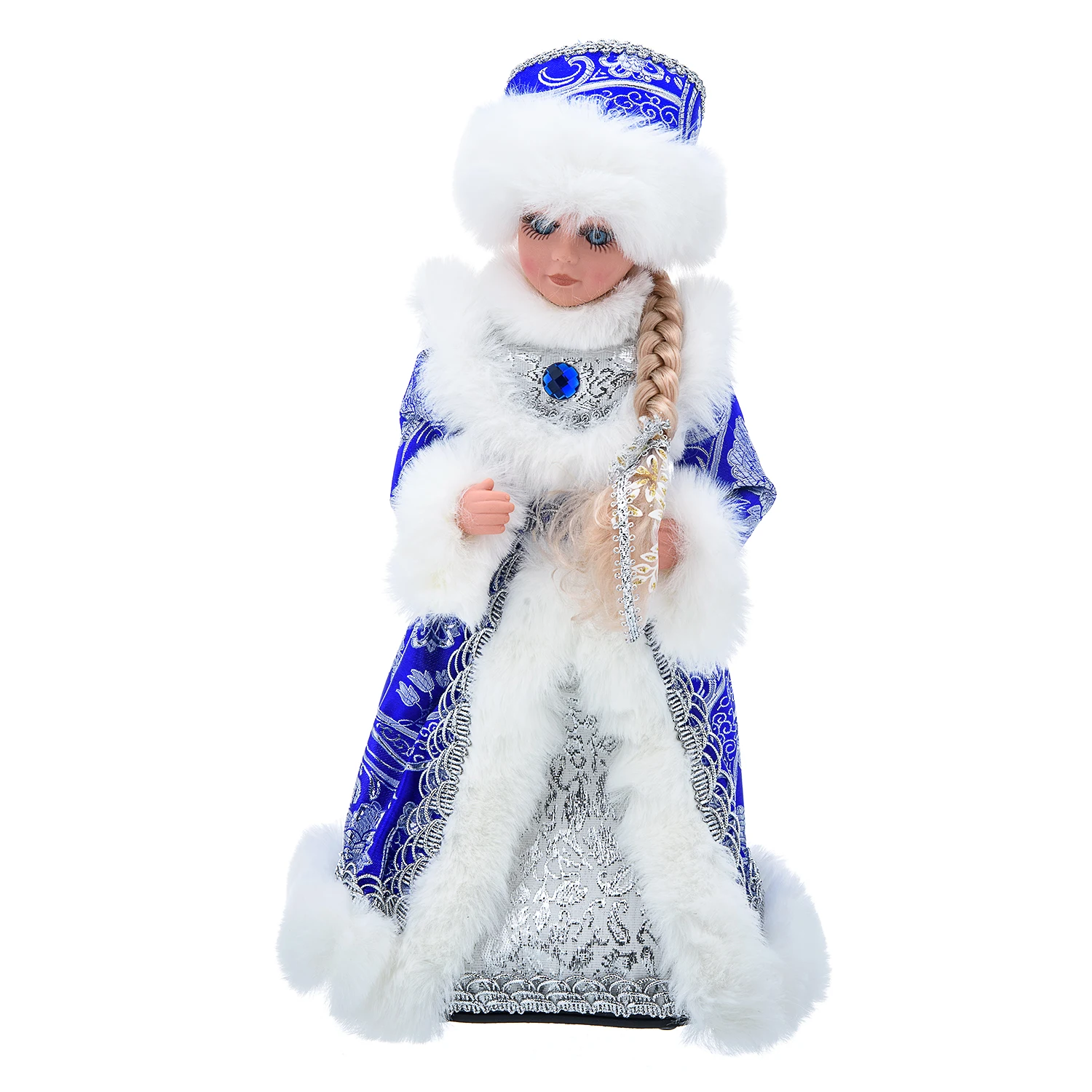 кукла снегурочка e288592. кукла снегурочка на новый год. кукла снегурочка 45 см серебристый артикул 23028. кукла снегурочка ремеко. декоративная кукла снегурочка василиса 31см.