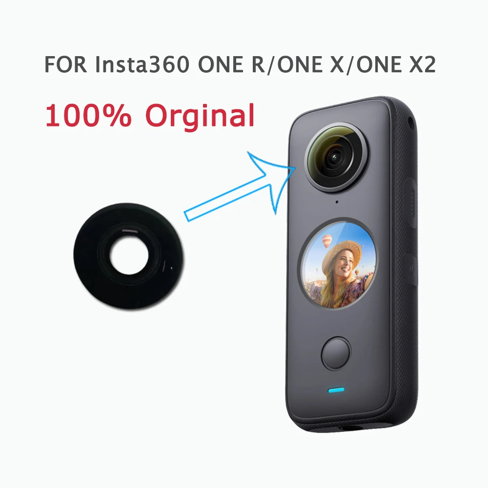 Оригинальная замена стеклянных линз Insta360 One X2 для ремонта камеры /One X / R - купить по