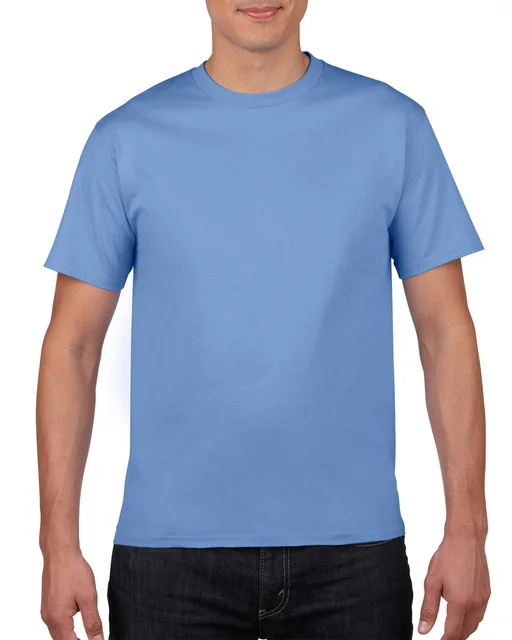 

Men's Short Sleeve T-shirt Summer Casual O-Neck Solid Color Breathable Shirt