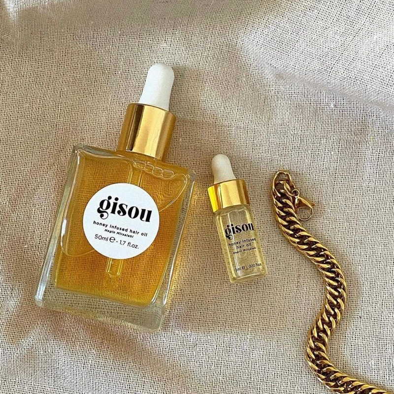 

Gisou Honey Infused Hair Oil 20ml Sample Mini Size 3ml Hair Perfume