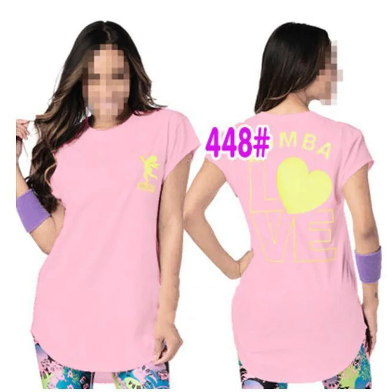 

Dancewear Fitness Unisex Aerobics Wear Sportswear Ladies Yoga Exercise Tops