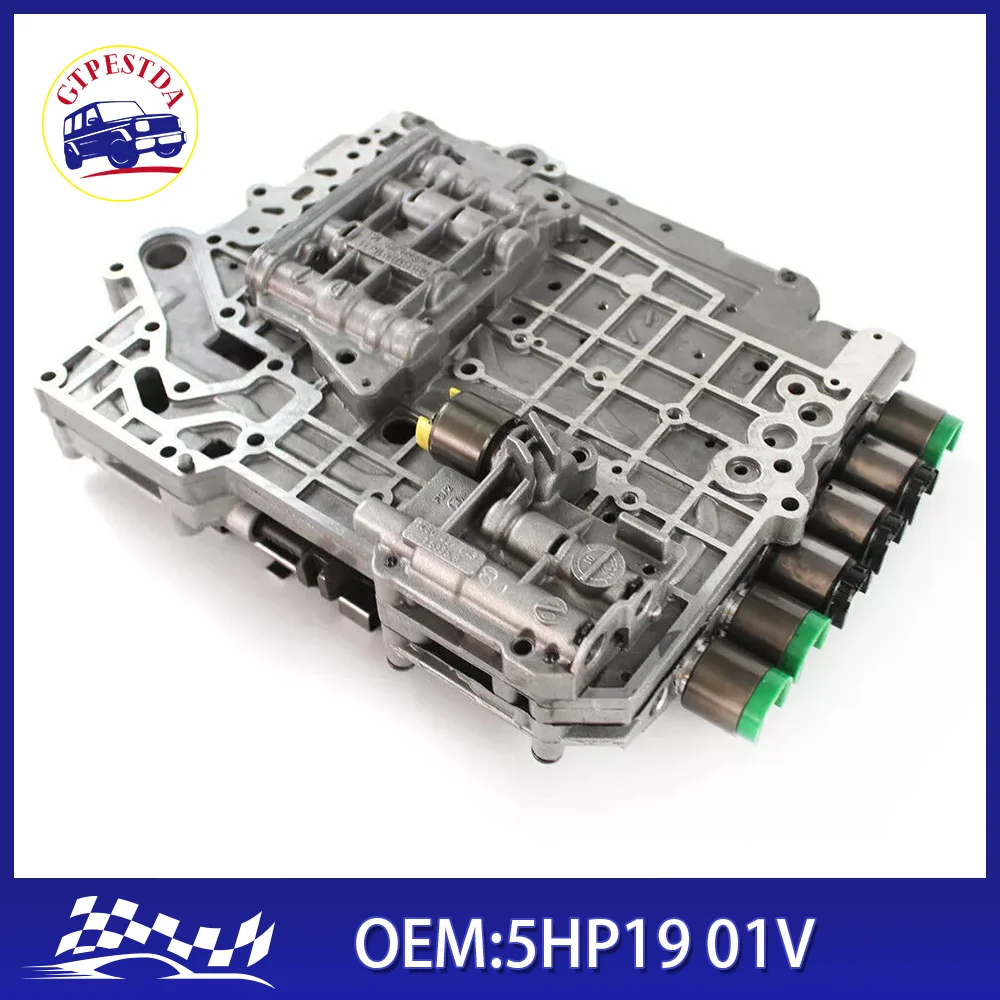 5HP19 01V корпус клапана трансмиссии с соленоидами 5 скоростей для AUDI PASSAT VW PHAETON