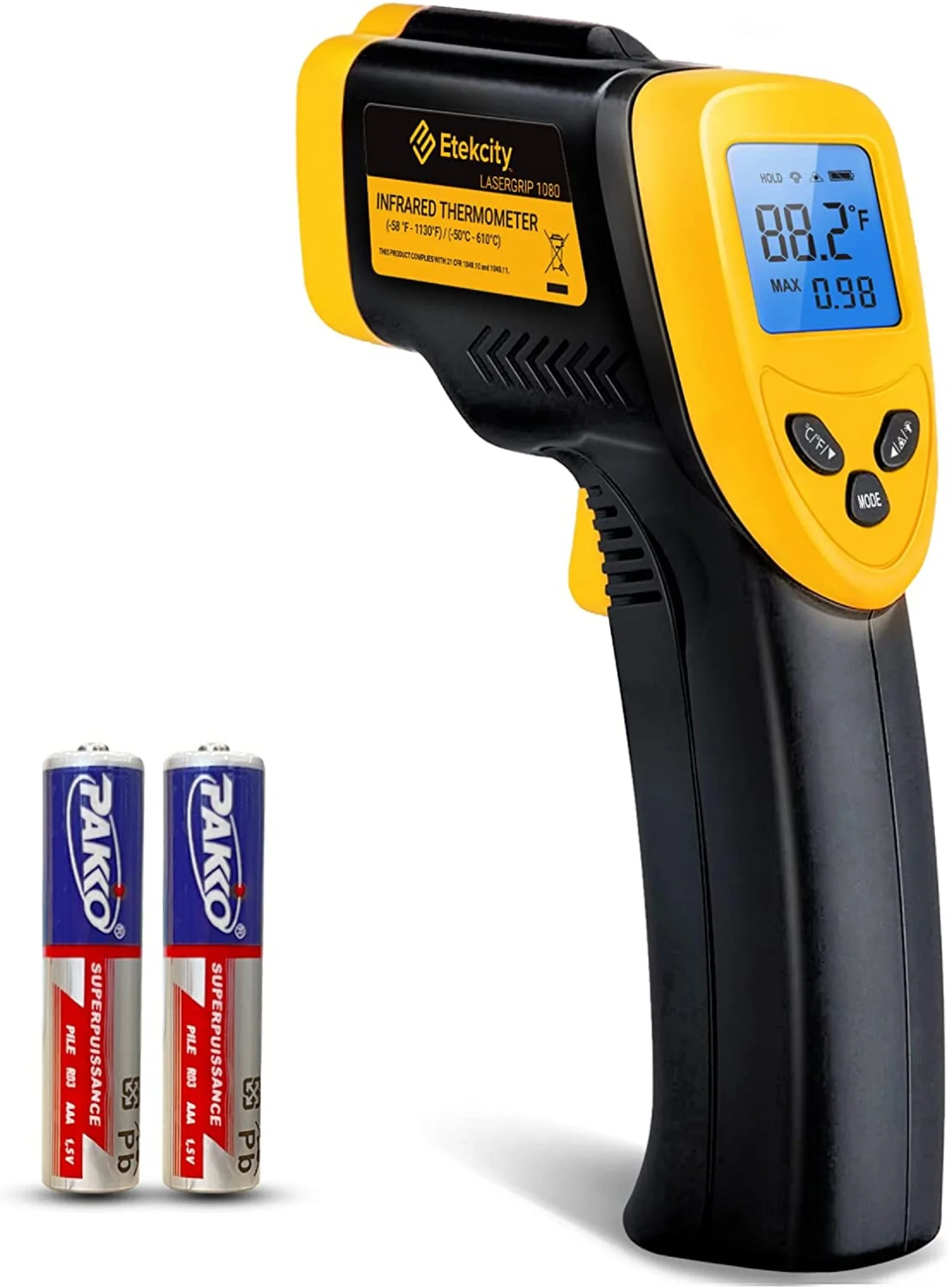 

Discount Sales on Etekcity Infrared Thermometer 1080, Heat Temperature Temp Gun for Cooking
