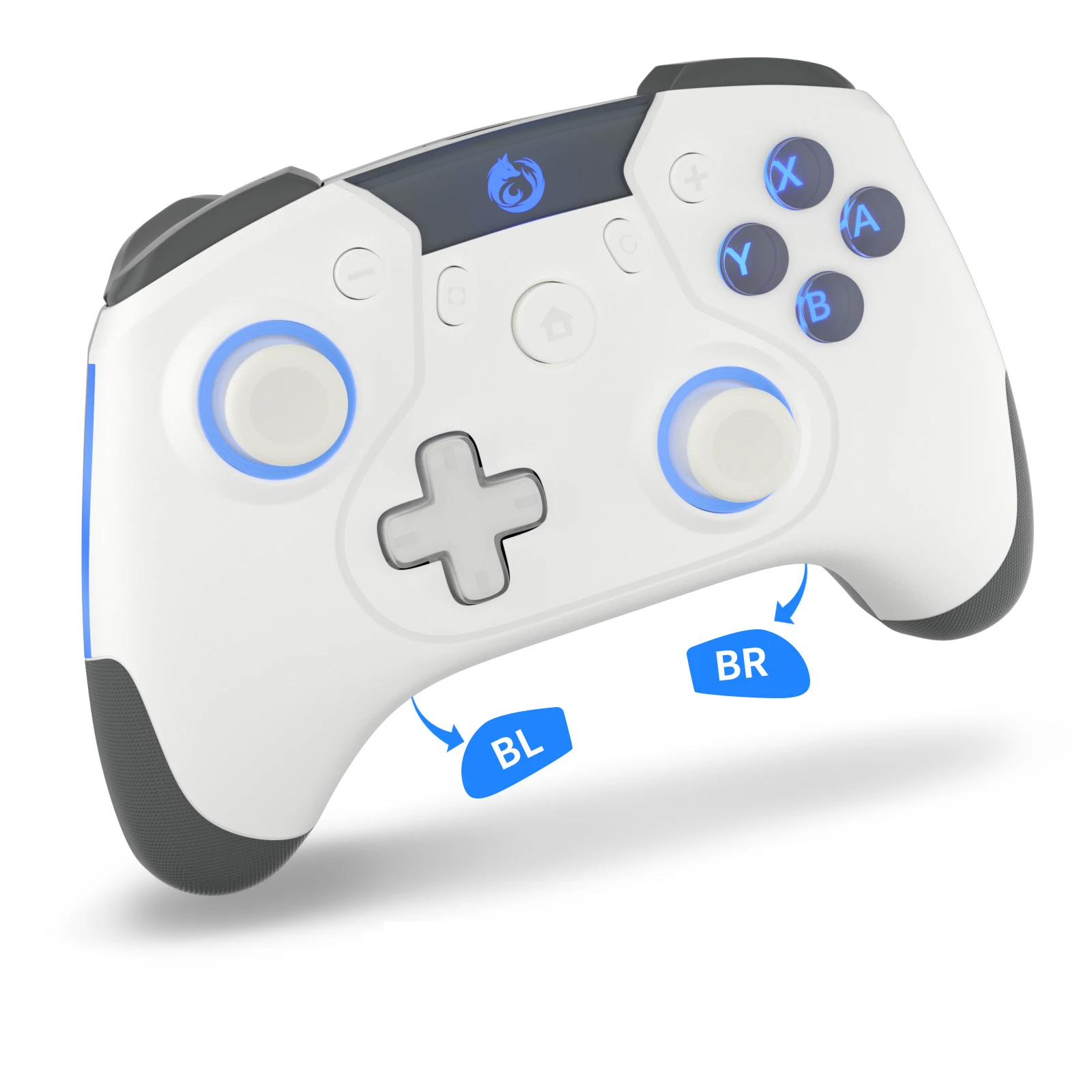 Беспроводной Bluetooth-контроллер Для Switch Lite/Steam Remote Gaming Искусственная Кожа С