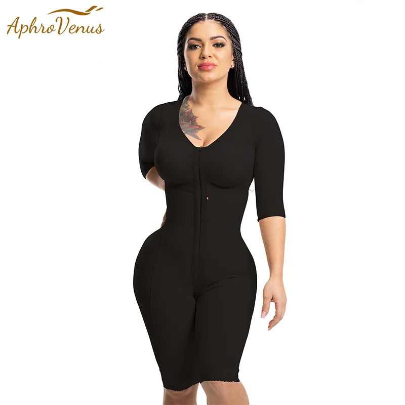 

Fajas Reductoras Y Modeladoras Mujer Body Support Arm Compression Shrink Waist With Built In Bra Slimming Flat Belly Body Shaper