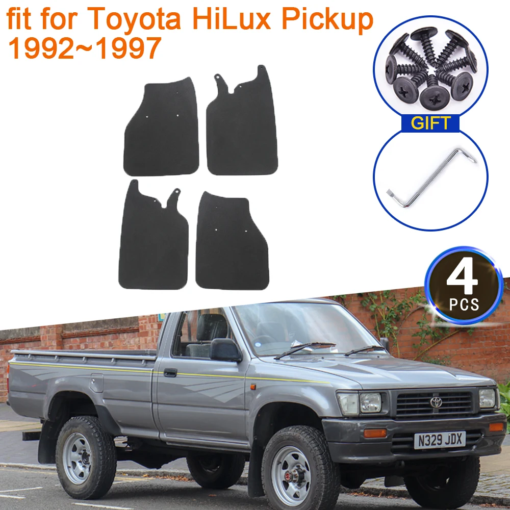 Брызговики для Toyota HiLux Pickup 1992 ~ 1997 аксессуары 1993 1994 1995 1996 брызговики защита от