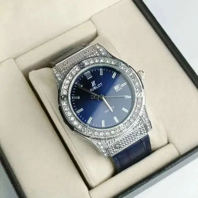 точная копия 1:1 Модные Деловые Hublot Style 2024 Осень Зима Новые Роскошные Кварцевые