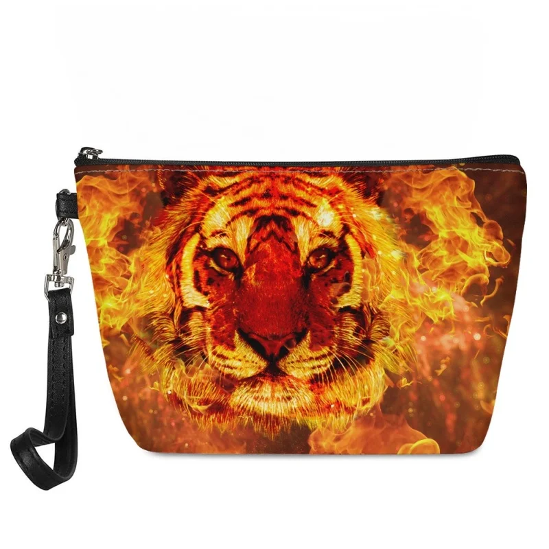 

2022 New Fashion Design Lady Makeup Bag Large Capacity Simple Travel Portable Simple Storage Bag Pattern Customization