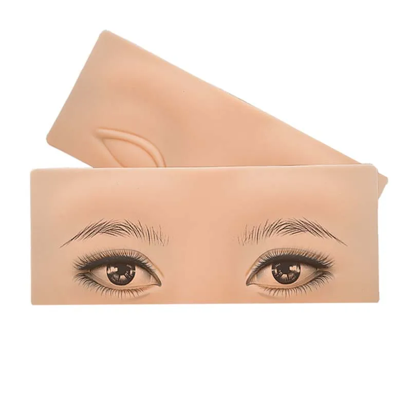 

3D микроблейдинг Татуировка тренировочная кожа для линии бровей Перманентная Косметика обучение макияжу искусственная кожа для начинающих...