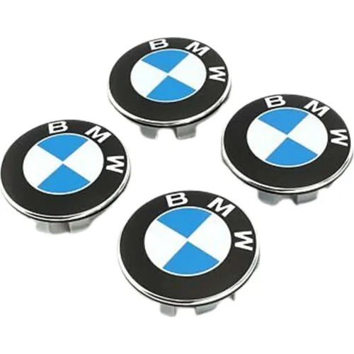 

Blue Bmw E36 E39 E46 E60 E90 F30 Rim Hub Embossed Belly Outer Diameter 6.8mm (4'lü Set) wheel cover hub