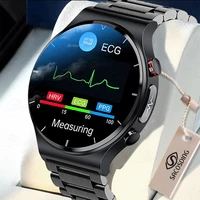 2022 new bluetooth call smart watch men sports fitness tracker waterproof smartwatch large hd screen for huawei xiaomi ecgppg