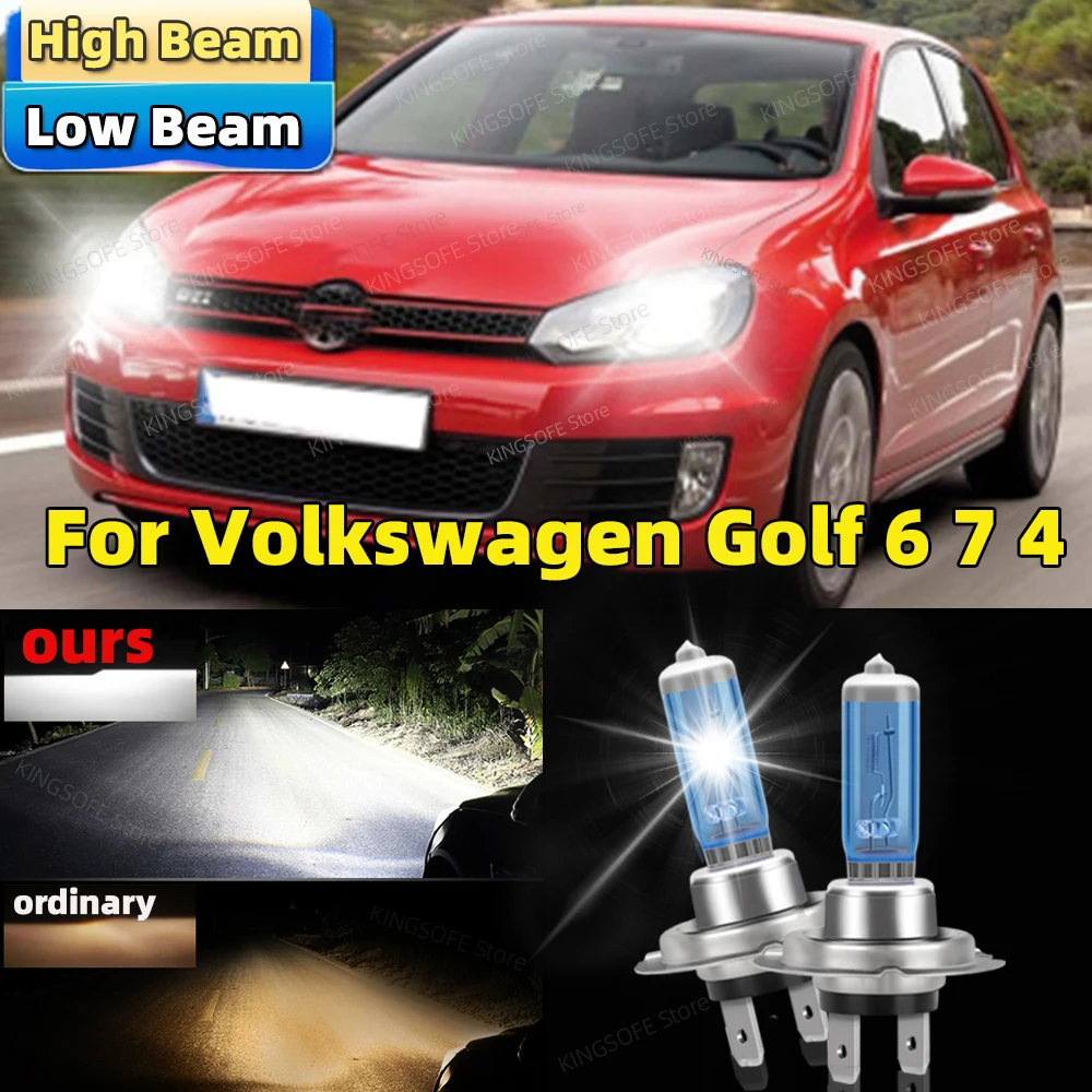 2 шт. галогенная лампа ближнего света 100 Вт Canbus для VW Volkswagen ...