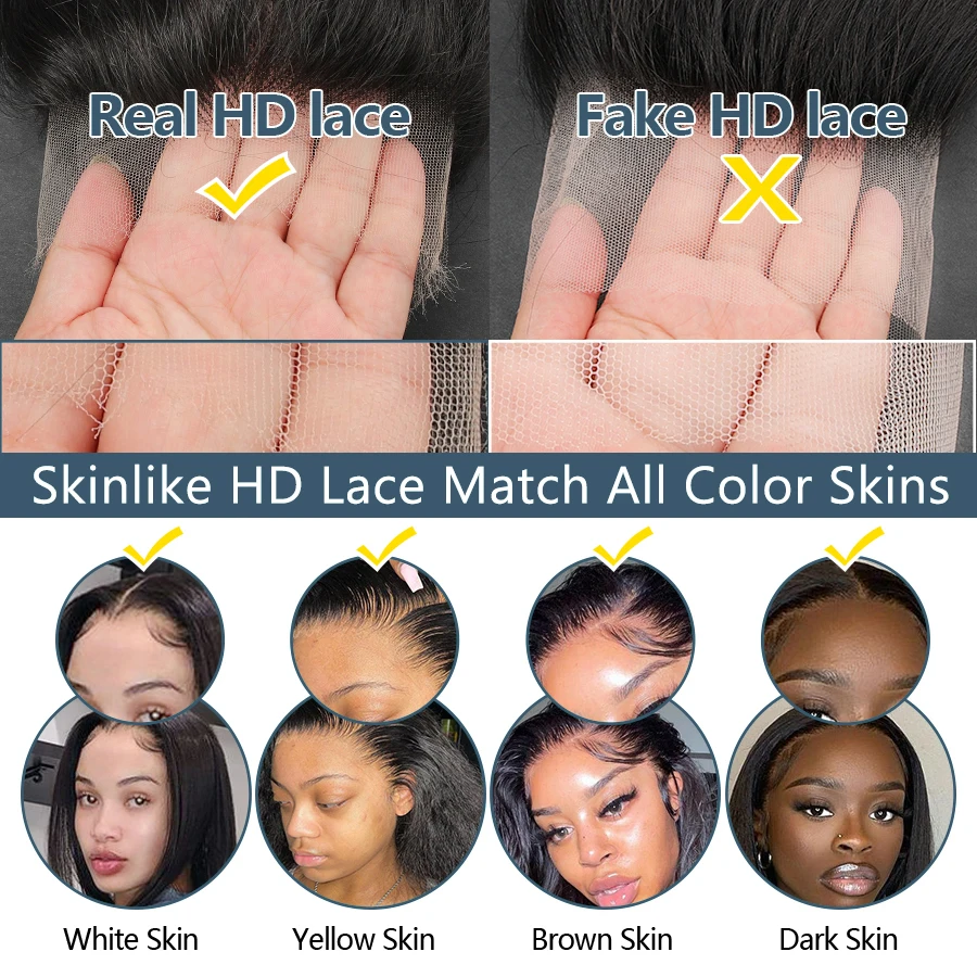 250% 13x6 HD Lace Frontal Wig with Curly Baby Hair Curly Human Hair Wig Pre Plucked Melt Skins 13x4 HD Lace Front Wig Glueless