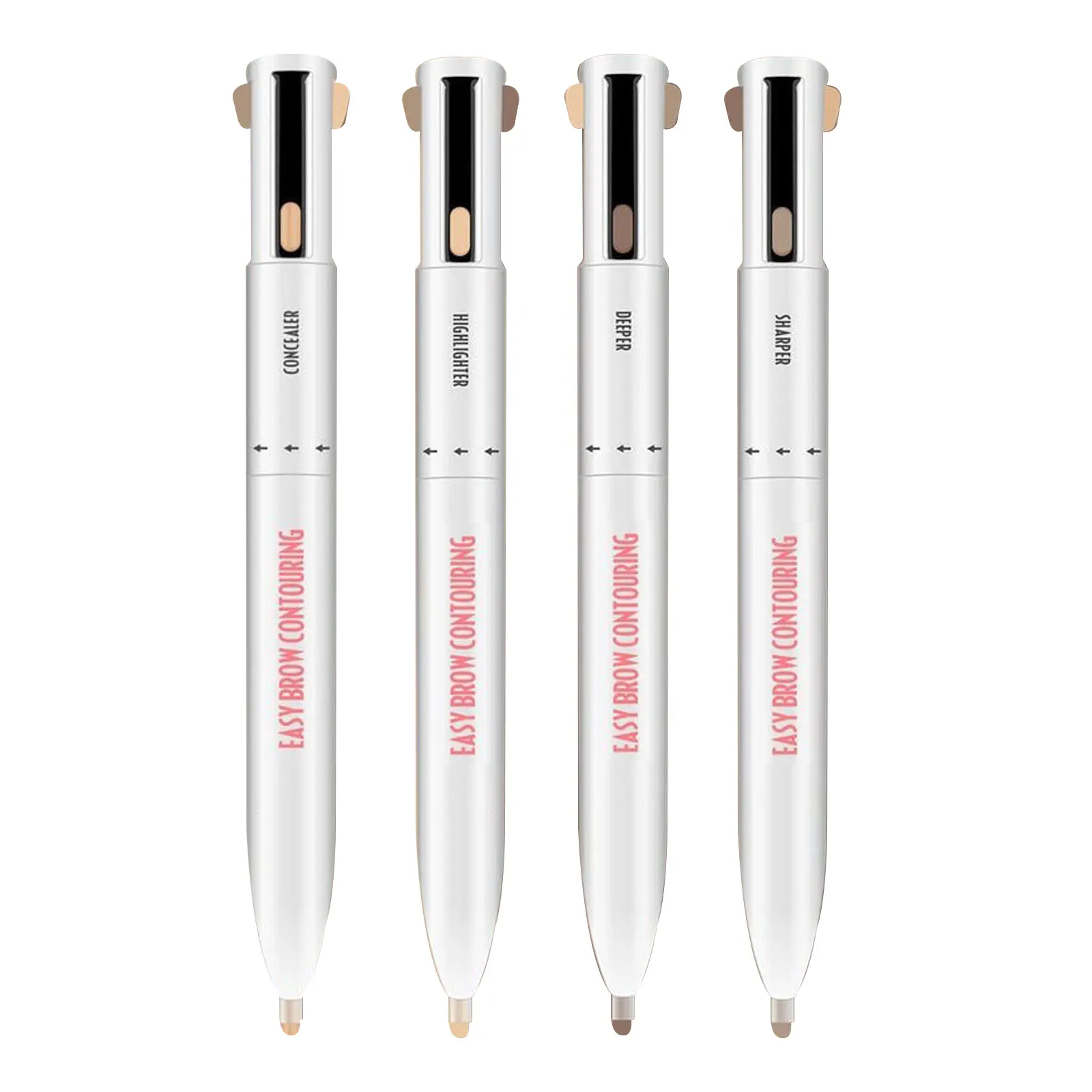 Многофункциональная ручка для контурирования бровей 4 в 1 Blonde Light Brown