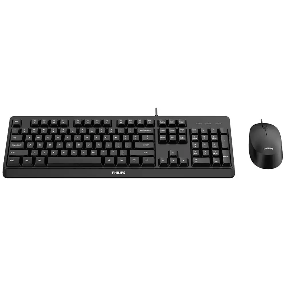 Клавиатура+мышь Philips SPT6207BL Black |