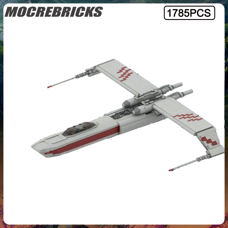 

New Space Wars Series Preybird-Class Starfighter MOC Assemble Building Block Warship Model DIY Children's Toys Christmas Gifts