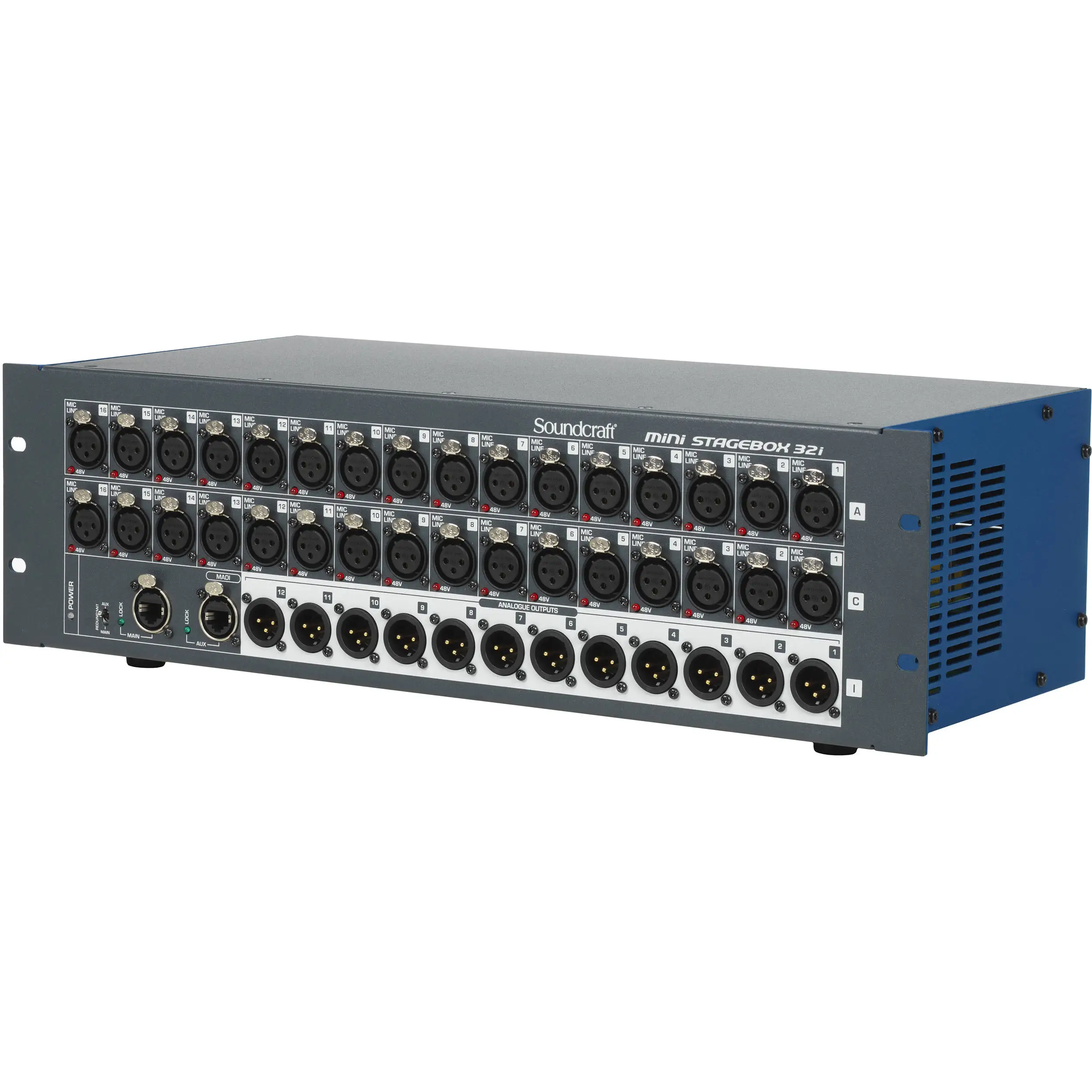 

HIGH QUALITY ON Soundcraft Mini Stagebox 32i 32-channel Digital Stagebox