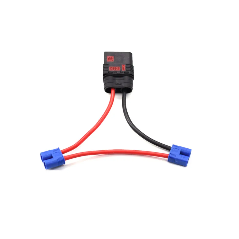 Штекер QS8 к 2 шт. EC3 штекер 12AWG/14AWG 8 см