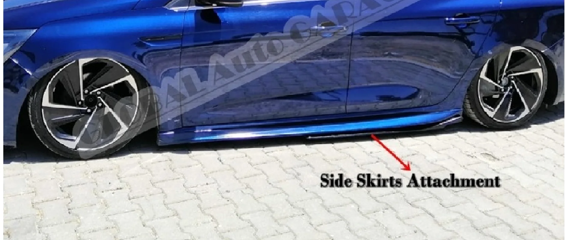 

For Fiat Linea Short Side Skirts Attachment 2008-2021 Sill Trim Car Styling Auto Accessory Universal Spoiler Mud Flaps Spilitter