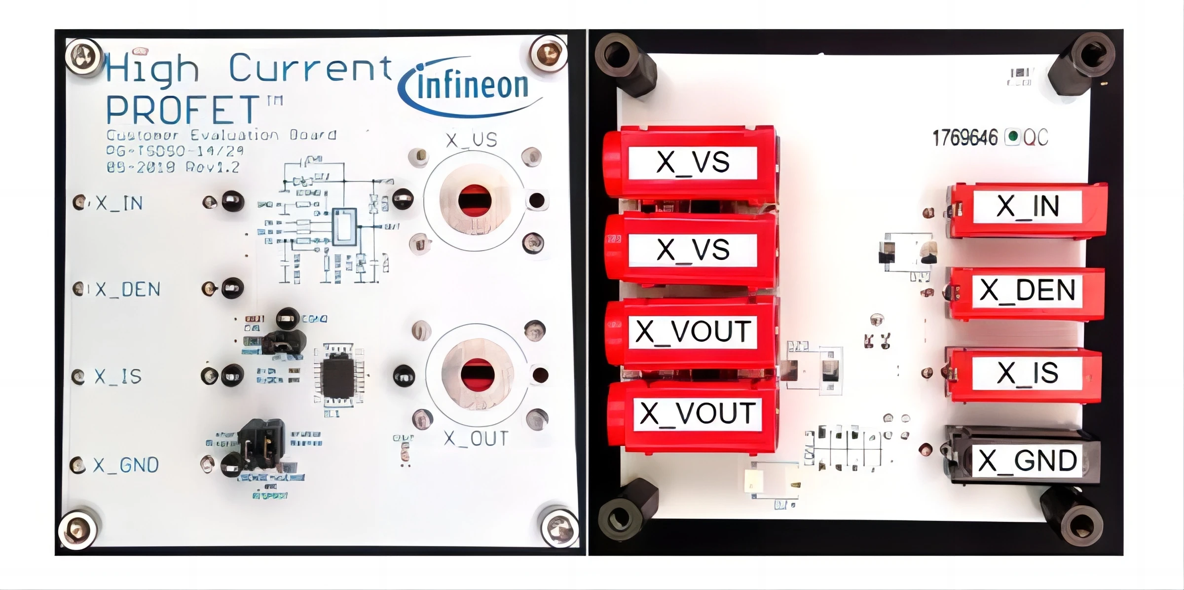 

INFINEON BTS700201ESPEVALBRDTOBO1 Evaluation Board, BTS70020-1ESP, Power Management, Load Switch, High Side
