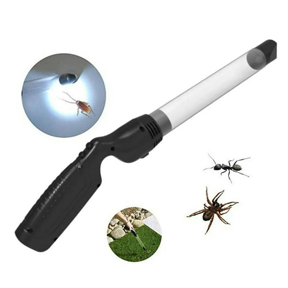 

NEW Protable Insects Catcher Suction Trap Tube Handheld Bug Fly Vacuum Cleaner Household Insects Fly Catcher Pest Trap Control