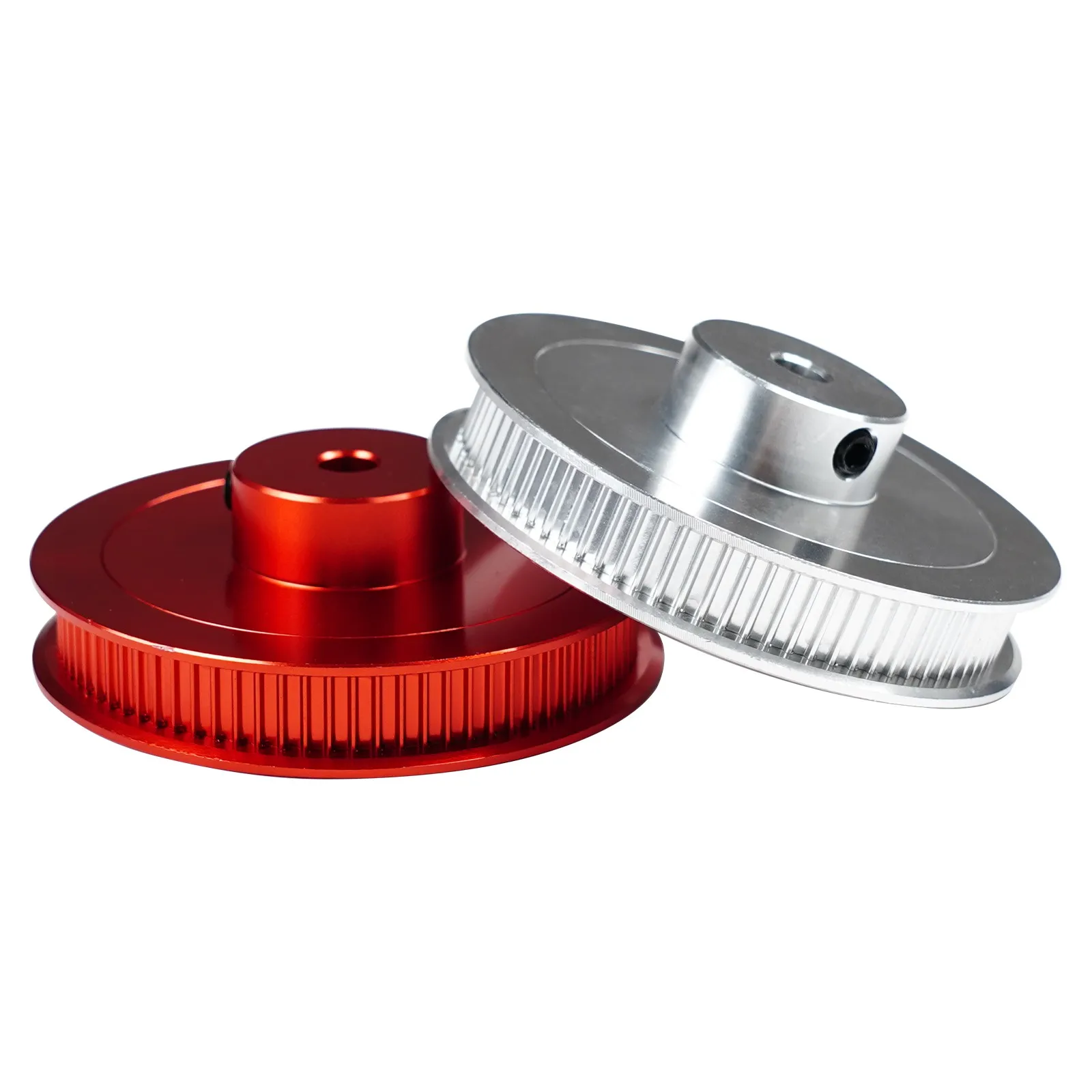 

Зубчатый шкив VORON GT2, 80 зубьев, 2 Гт, синхронный шкив с отверстием 5 мм для ширины 6 мм, ремень ГРМ, 80 T GT2, приводное колесо из алюминиевого сплава