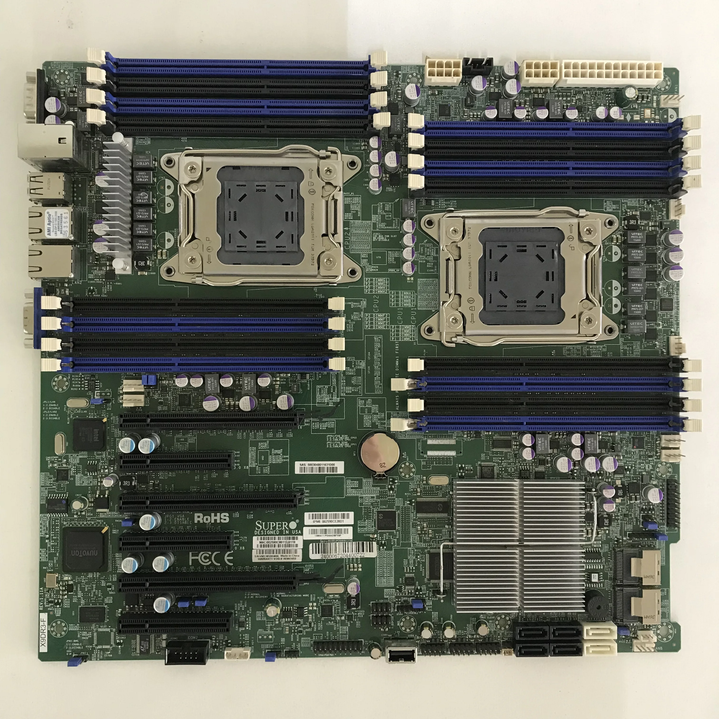 Серверная материнская плата Supermicro X9DR3-F | Серверное оборудование