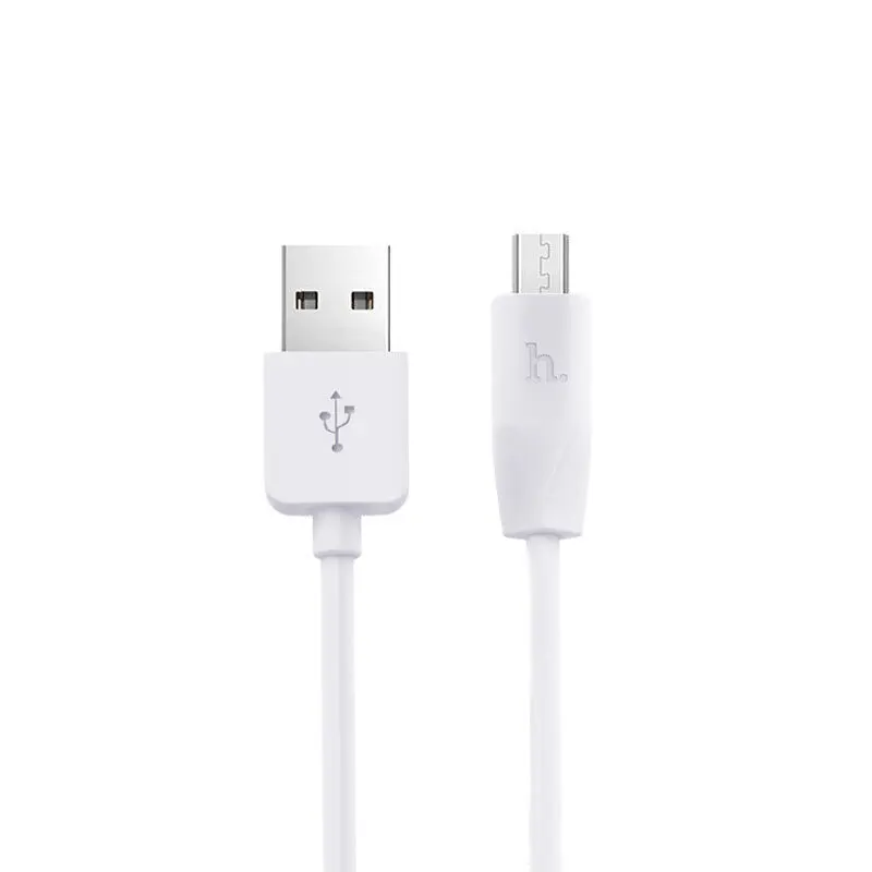 Кабель USB 2.0 hoco X1, AMmicroBM, белый, 2м (6957531042686) (art.: 3920bdd7dc2f7) - 3920bdd7dc2f7
