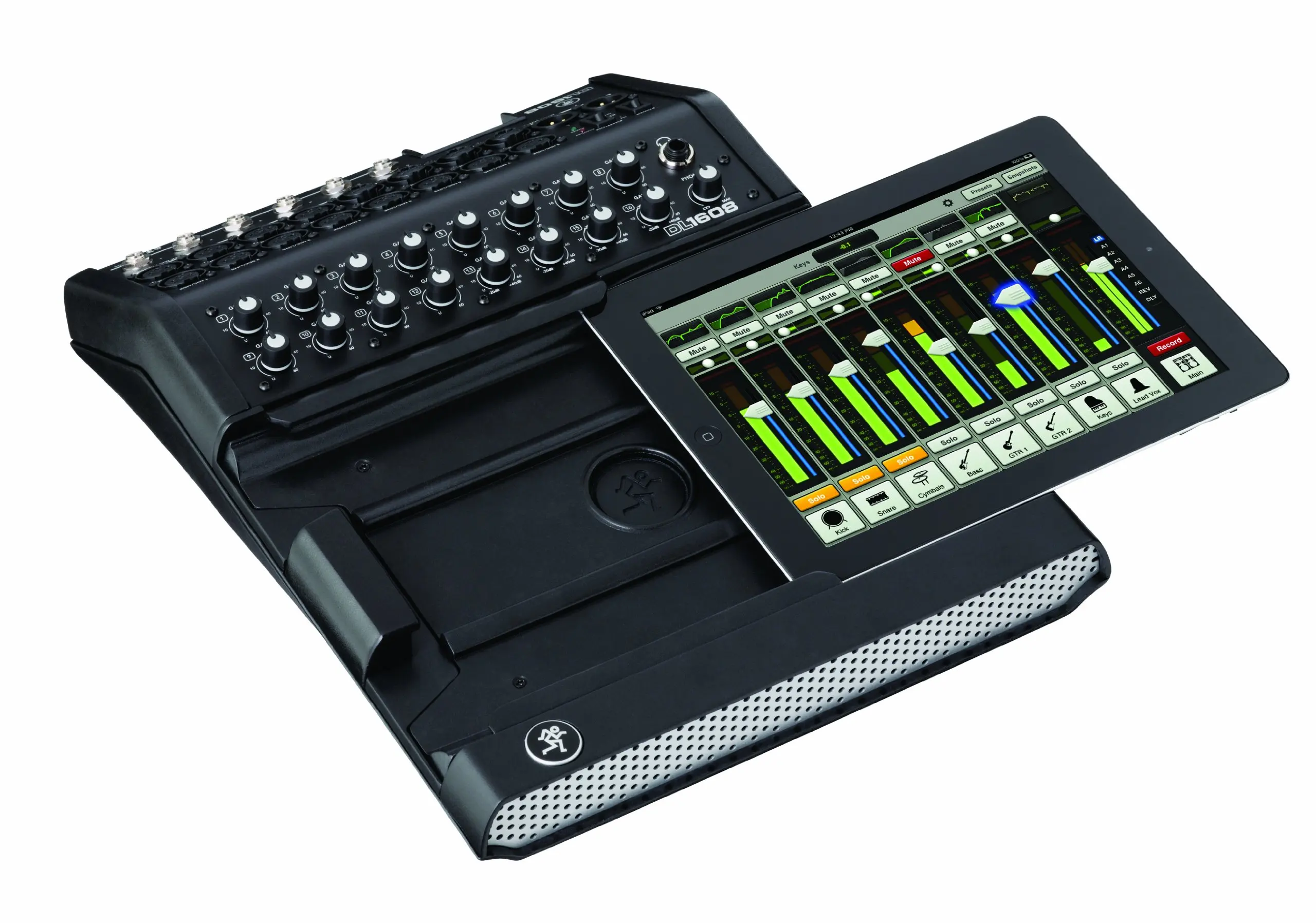 

Big Discounts Selling Maci DL1608 16 Channel Digital Audio Mixer w/Lightning iPad Control