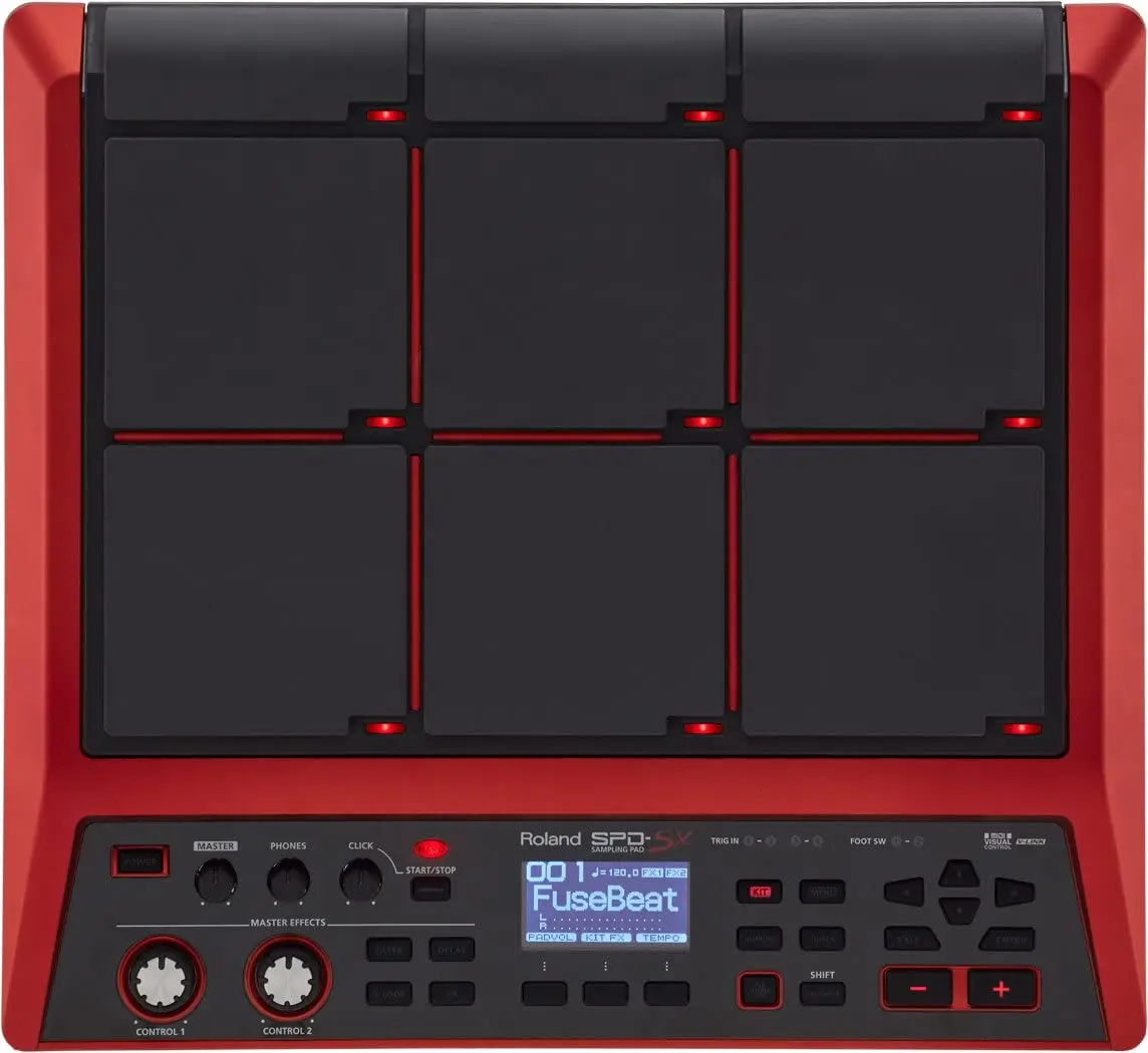 

new roland spd-sx se sampling pad mint drum