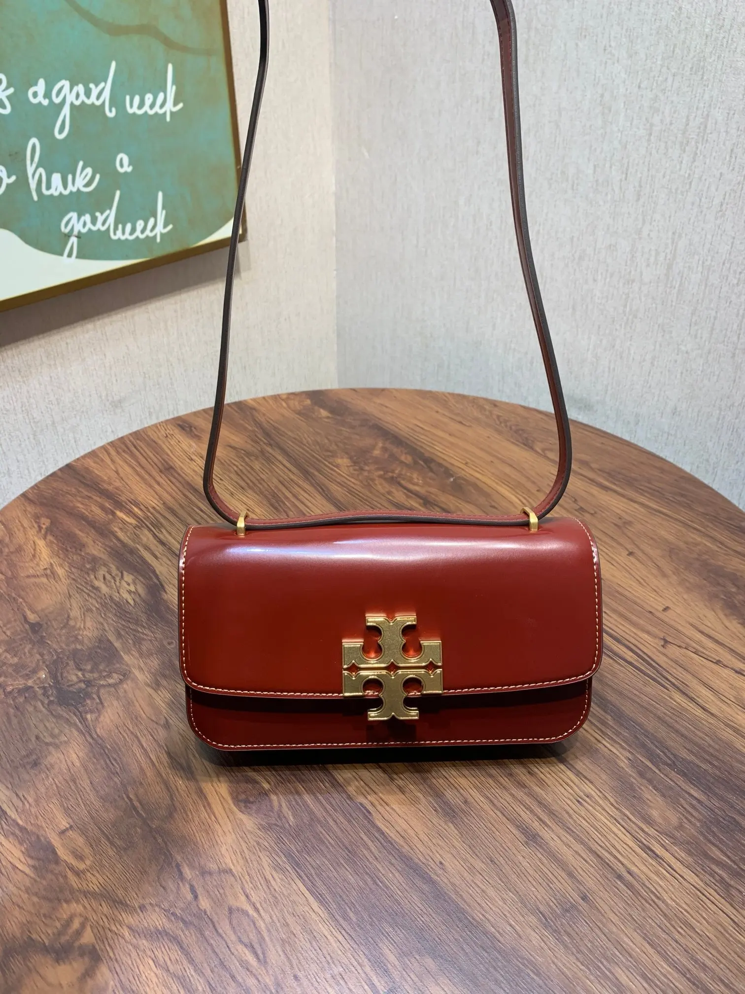 Модная Сумочка В Стиле TORY BURCH 23.5*12.5*4 На Плечо Длиной См Сумка Почтальона Женская