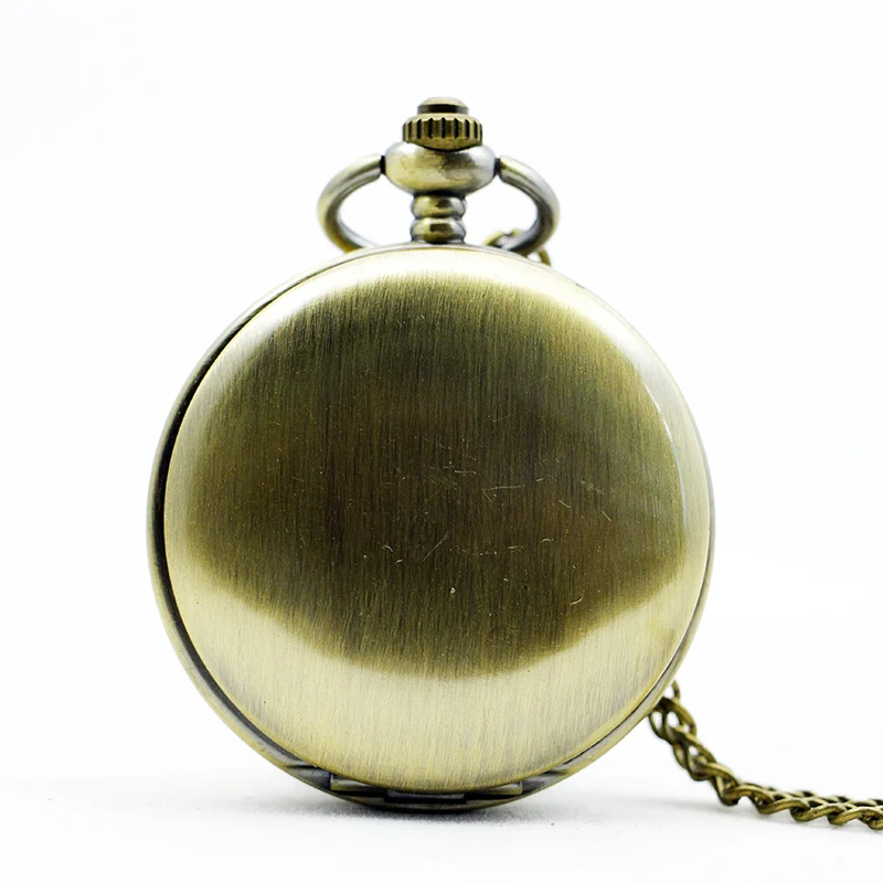 Mechanical Hollow Skeleton Vintage Pocket Watch Automatic Arabic Numerals Display Chain Necklace Pendant Gift карманные часы
